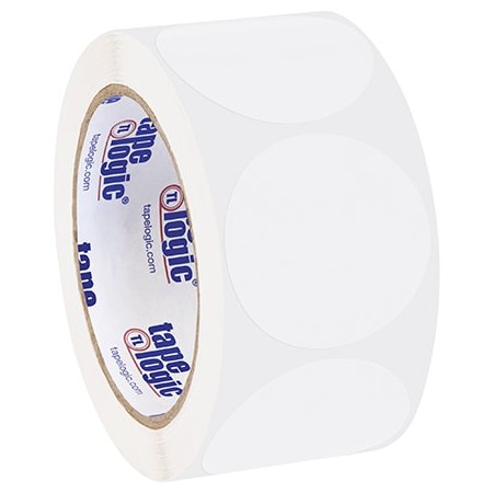 Tapelogic 2'' Circle - Fluorescent Green Removable Labels BUY00019886